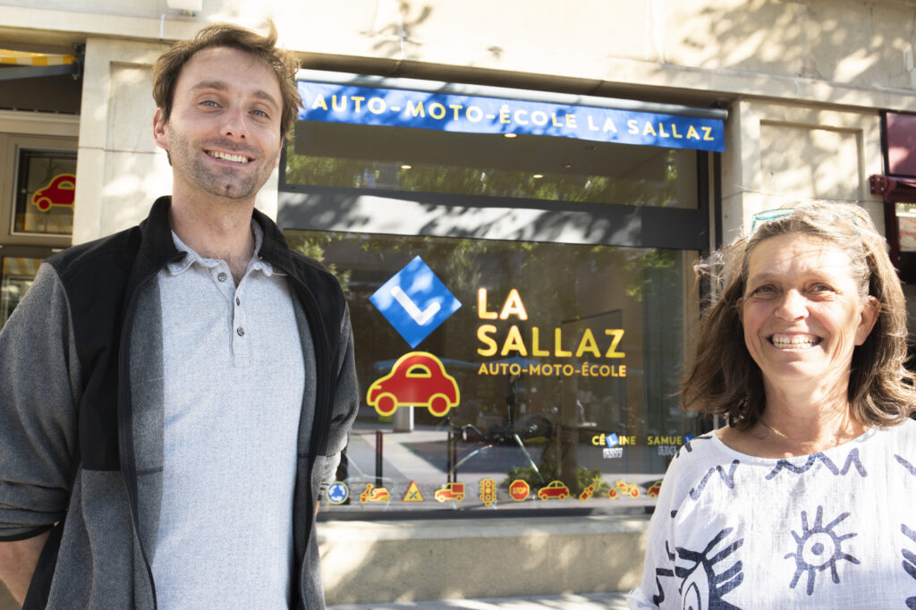 L'équipe de auto-école de la Sallaz