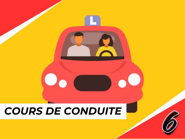 étape 6 - prendre des cours de conduite